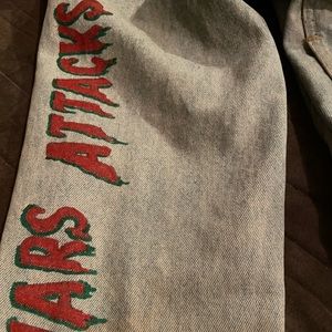 Rock music patch Jean jacket